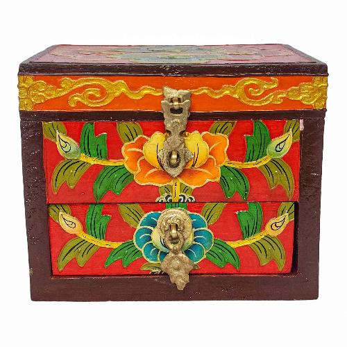 Wooden Tibetan Box-31990
