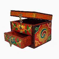 thumb1-Wooden Tibetan Box-31990