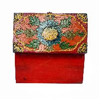 thumb3-Wooden Tibetan Box-31991