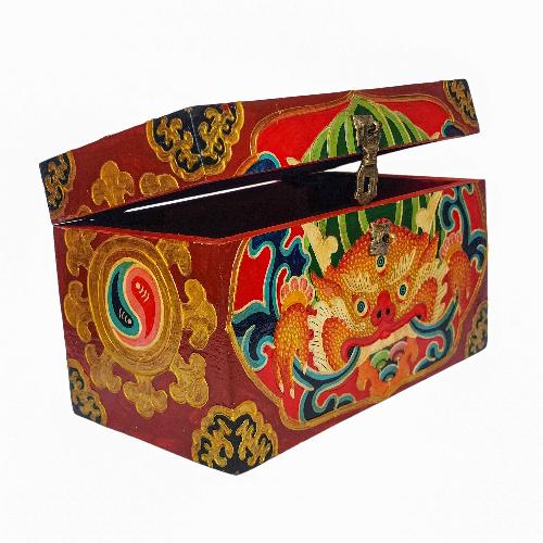 Wooden Tibetan Box-31992