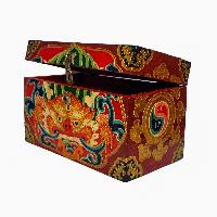 thumb2-Wooden Tibetan Box-31992