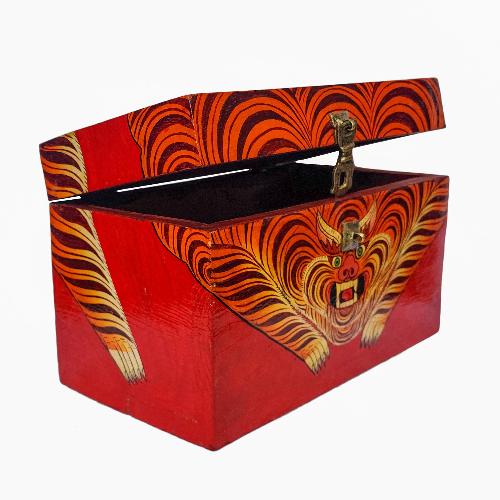 Wooden Tibetan Box-31993