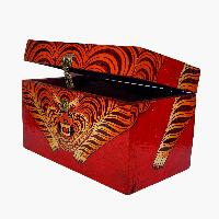 thumb2-Wooden Tibetan Box-31993