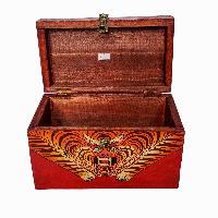 thumb4-Wooden Tibetan Box-31993