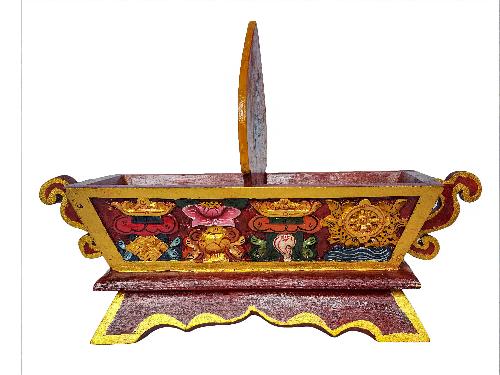 Wooden Tibetan Box-31994