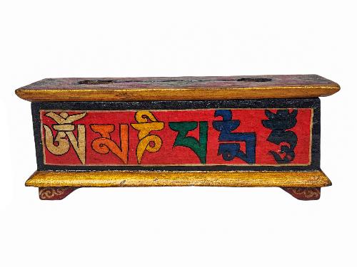 Wooden Tibetan Box-31995