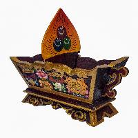 thumb1-Wooden Tibetan Box-31996