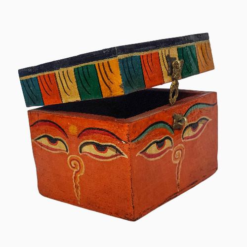 Wooden Tibetan Box-31999