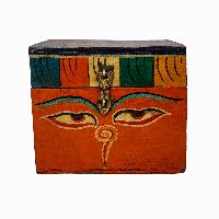 thumb1-Wooden Tibetan Box-31999