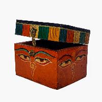 thumb2-Wooden Tibetan Box-31999