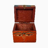 thumb4-Wooden Tibetan Box-31999