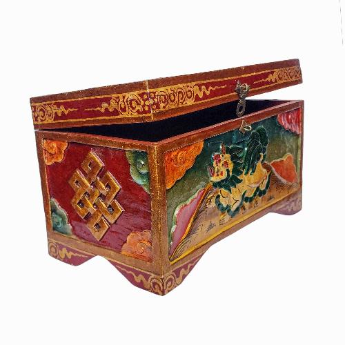 Wooden Tibetan Box-32002