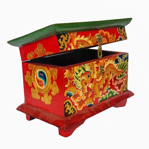 Wooden Tibetan Box-32003
