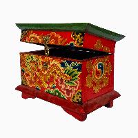 thumb2-Wooden Tibetan Box-32003