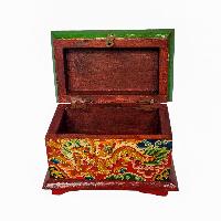 thumb4-Wooden Tibetan Box-32003