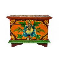 thumb1-Wooden Tibetan Box-32005