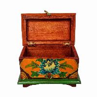 thumb4-Wooden Tibetan Box-32005