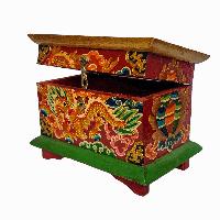 thumb2-Wooden Tibetan Box-32008