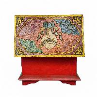 thumb3-Wooden Tibetan Box-32008