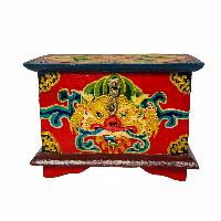 thumb1-Wooden Tibetan Box-32009