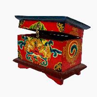 thumb2-Wooden Tibetan Box-32009