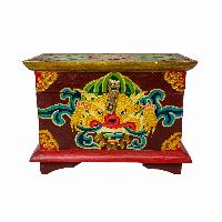 thumb1-Wooden Tibetan Box-32010