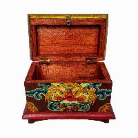 thumb4-Wooden Tibetan Box-32010