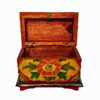 thumb4-Wooden Tibetan Box-32012