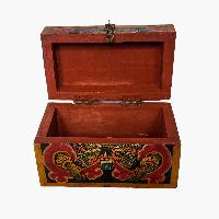 thumb4-Wooden Tibetan Box-32013