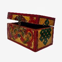 thumb2-Wooden Tibetan Box-32014