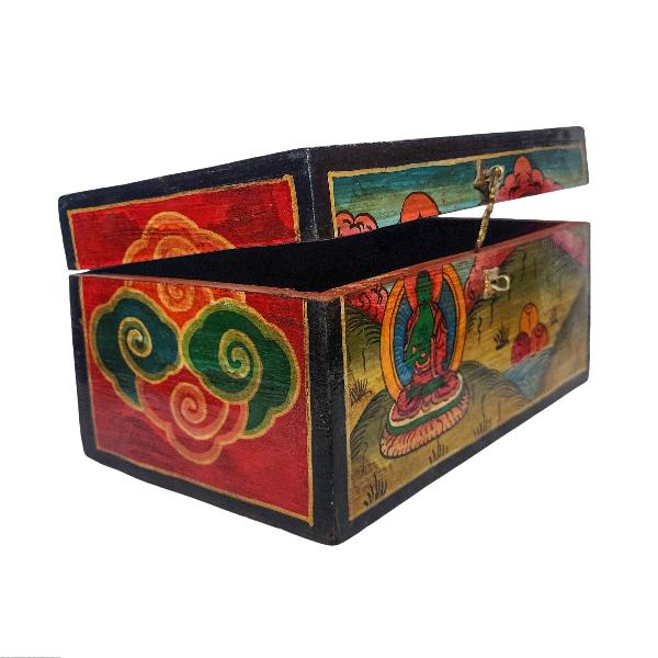 Wooden Tibetan Box-32018