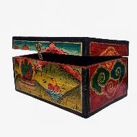 thumb2-Wooden Tibetan Box-32018