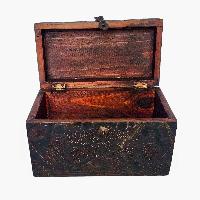 thumb4-Wooden Tibetan Box-32020