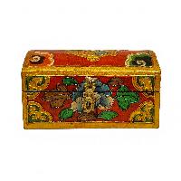 thumb1-Wooden Tibetan Box-32021