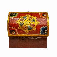 thumb3-Wooden Tibetan Box-32021