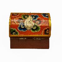 thumb3-Wooden Tibetan Box-32022