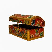 thumb2-Wooden Tibetan Box-32023