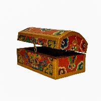 thumb2-Wooden Tibetan Box-32023