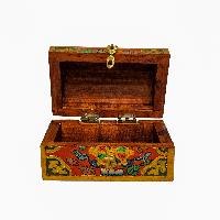 thumb4-Wooden Tibetan Box-32023
