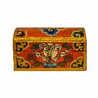 thumb1-Wooden Tibetan Box-32024