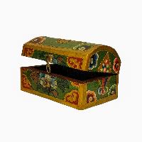 thumb2-Wooden Tibetan Box-32025