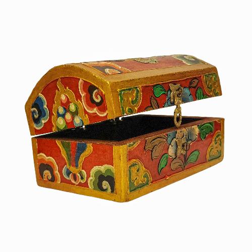 Wooden Tibetan Box-32026
