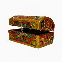 thumb2-Wooden Tibetan Box-32026