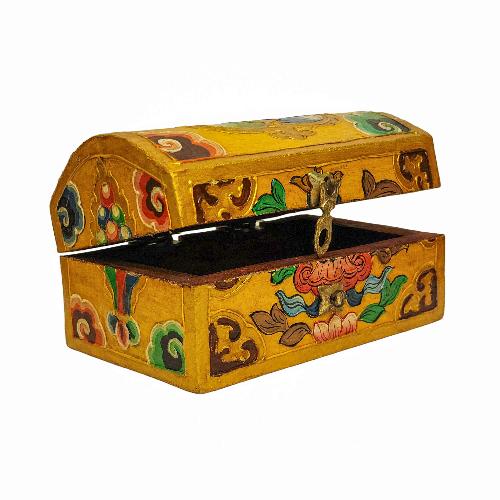 Wooden Tibetan Box-32028