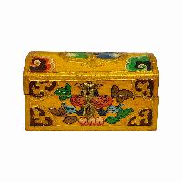 thumb1-Wooden Tibetan Box-32028