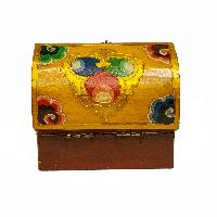 thumb3-Wooden Tibetan Box-32028