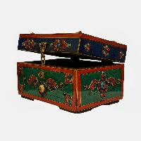 thumb2-Wooden Tibetan Box-32029
