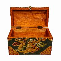 thumb4-Wooden Tibetan Box-32030