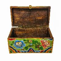 thumb4-Wooden Tibetan Box-32048