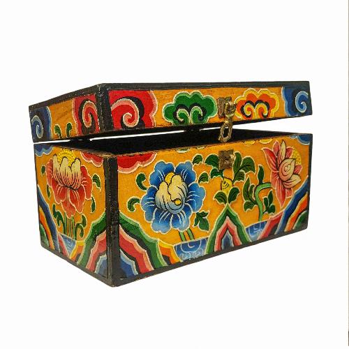 Wooden Tibetan Box-32049